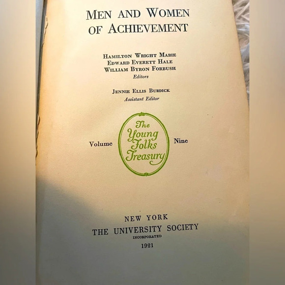 The Young Folks Treasury volume Nine. New York, The University Society 1921. - Picture 3 of 5